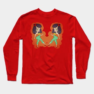 ROCKACHIBI KICKS Long Sleeve T-Shirt